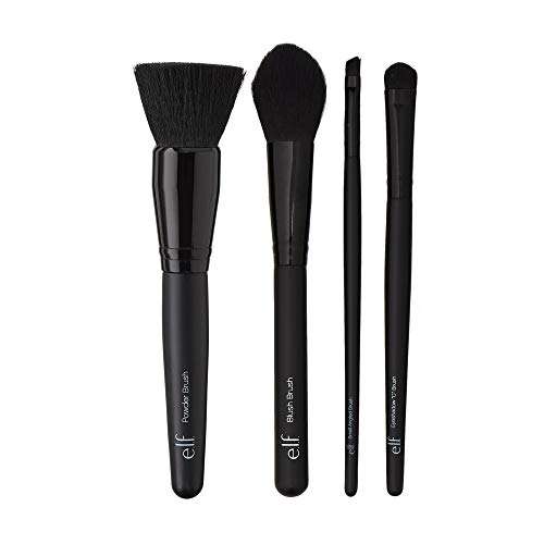 e.l.f. 4 Piece Complete Brush Holiday Set, 4 Count 4