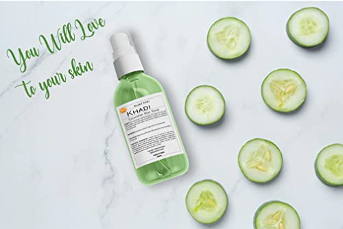 KHADI NATURAL VATIKA Cucumber Toner For Sun burn Skin 100ml 5