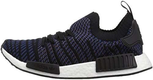 adidas Originals Women's NMD_R1 STLT PK Shoe, Black/ash Pink/nobile Indigo, 8.5 M US 6