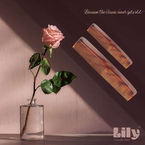 Lily Stylish kangi Hair Combs for Women, Pack of 2 6