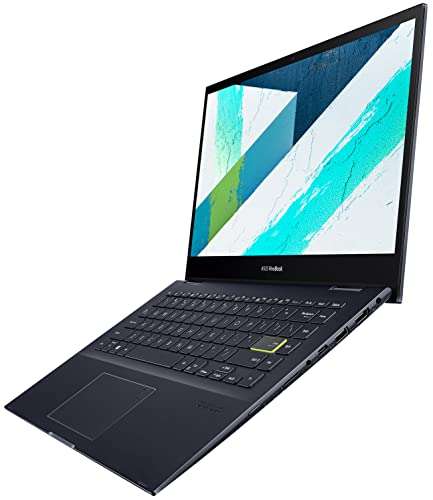 ASUS VivoBook Flip 14 Home & Business 2-in-1 Laptop (AMD Ryzen 7 5700U 8-Core, 8GB RAM, 1TB PCIe SSD, AMD Radeon, 14.0" 60Hz Touch Win 11 Home) with MS 365 Personal , Hub 4