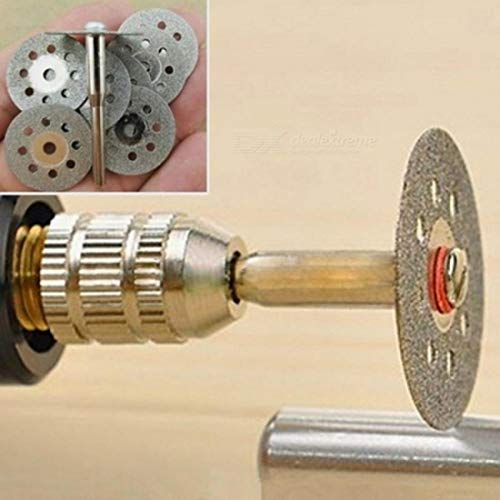 DIY Crafts Diamond Cut Off Wheel Cutting Disc Fits DIY Tools for Dremel Rotary & Other Power Tools DIY Tools Do it Your Self Tools. (Design No # 5, Pack of 5 Pcs) 4