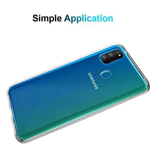 Amazon Brand - Solimo Protective Mobile Cover (Soft & Flexible Back case) for Samsung Galaxy M30s (Black) 6