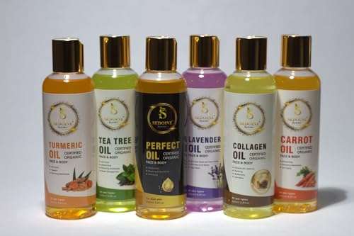 Sedoine Cosmetics – Carrot Oil, Natural Glow, Hydration & Anti-Aging (Face & Body) - 200ML 5