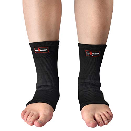 Pro Impact Muay Thai MMA Ankle Support Wraps (1 Pair) - XL 3