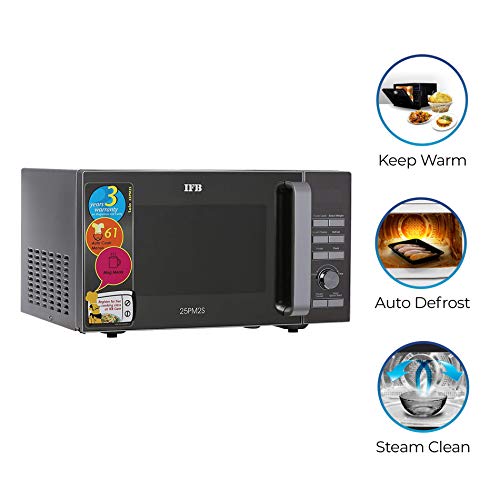 IFB 25 L Solo Microwave Oven (25PM2S, IFBJ0, Silver) 4