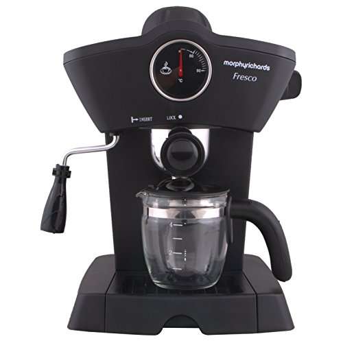 Morphy Richards Fresco 800-Watt 4-Cups Espresso Coffee Maker (Black) 3