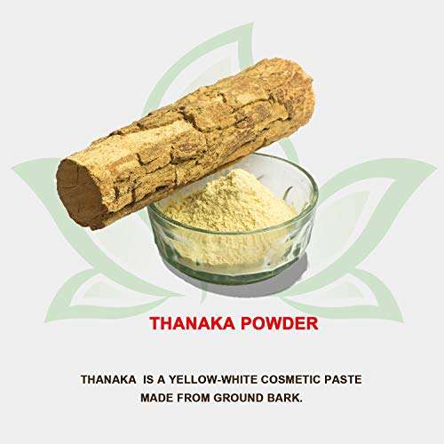 KNATURALS Thanaka Powder, 50 g (Pack of 2) with Kusuma Oil, 100 ml 4