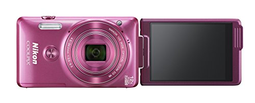 Nikon COOLPIX S6900 16MP Digital Camera with 12x Zoom, Glossy Pink (International Version, No Warranty) 6