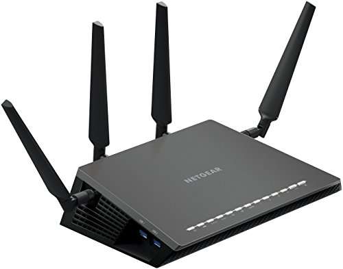 Netgear Nighthawk AC2600 Dual Band 11 AC (MU-MIMO Wi-Fi) VDSL/ADSL Modem Router for Phone Line Connections (Black) 4