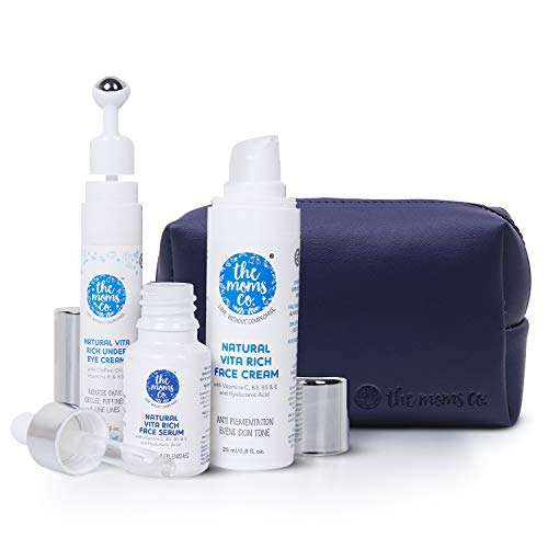 The Moms Co. 24 Hour Skincare Starter Kit, 50 ml and The Moms Co. 7 in 1 Natural Stretch Bio Oil (100ml) and Natural Body Butter (100g) For Preventing Stretch Marks 3