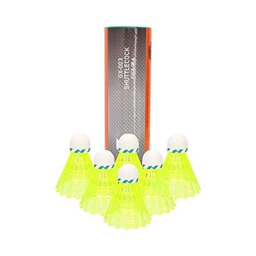 Nivia 663 Nylon Badminton Shuttlecock GX-003 - Others (Yellow) 6
