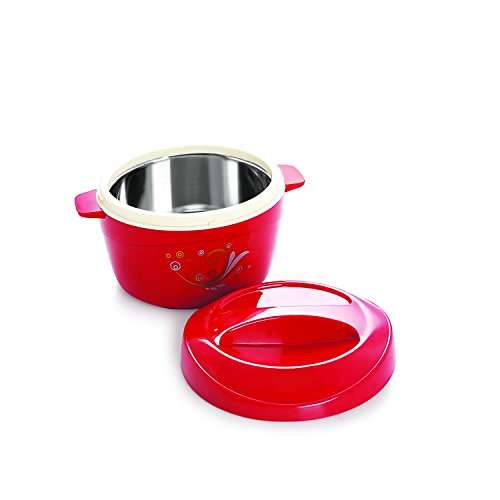 Cello Plastic Insulated Food Server - 1.5L, 1 Piece, Red 3