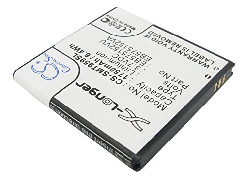 Battery Replacement for Samsung SCH-I919 SHW-M110S GT-E2121 Focus SCH-I919U SGH-i917 Vibrant T959 Focus SGH-i916 SGH-T959V SGH-i927 EB575152LA G7 EB575152LU EB575152VA EB575152VU (1750mAh/3.7V) 3