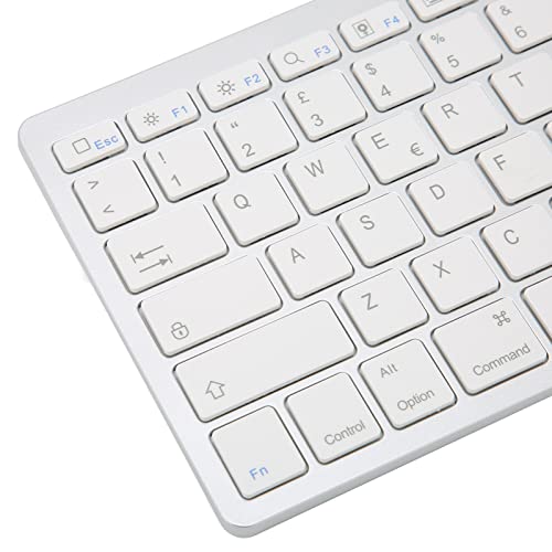Mini Bluetooth Keyboard, 78 Keys Ultra Slim and Compact Wireless Keyboard, Portable External Keyboard for Laptop Tablet Computer (Italian) 3