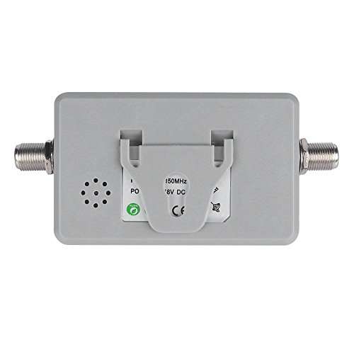 LeaningTech SF9505 Mini Digital TV Antenna Satellite Signal Finder Meter with LCD Display and Buzzer Function Dish Network Directv FTA, White 5