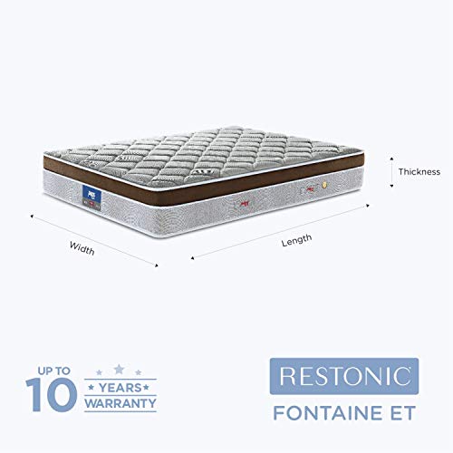 Peps Restonic Pocketed Fontaine ET Brown 80X60X10 4
