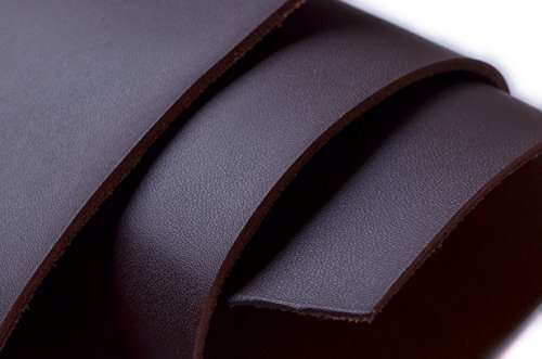 Wento 1.8mm Thick Solid Genuine Leather Finished,Cow Split Leather,Cowhide Leather,Split Hide Leather (15 x 30 cm, Dark Brown)… 3