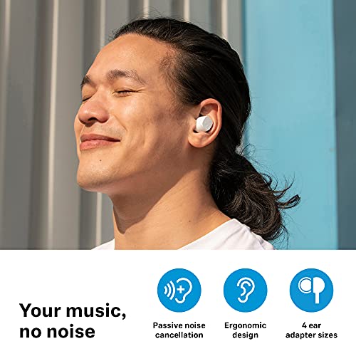 Sennheiser CX True Wireless Earbuds - Bluetooth in-Ear Headphones for Music and Calls with Passive Noise Cancellation, Customizable Touch Controls, Bass Boost, IPX4 and 27-Hour Battery Life, White 5