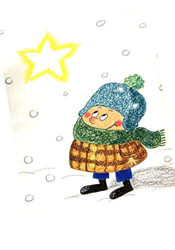 Jovi Round 18 Wax Crayons For Fine Motor Skills, Drawing Colouring Artists Kids Art & Craft Birthday Return Gift, Smooth, Durable, Non-Toxic, Gluten Free, Attractive Bright Wax Chalk Colours, 980/12, 3