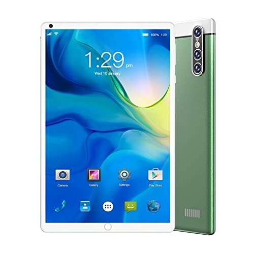 S16 Android 8.1 Tablet 4GB RAM + 64GB Storage 8.0 HD Display Screen Camera 8MP+13MP 8800mAh Lithium Ion Battery (Color : Blue) 4