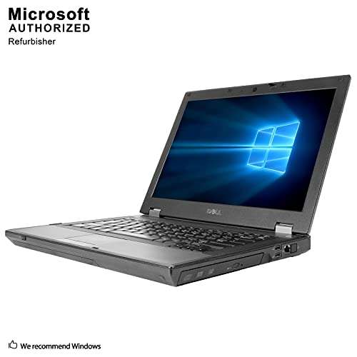 Dell Latitude E5410 14.1" Business Laptop, Intel Core I3-350M 2.26GHz, 8G DDR3, 500G, DVDRW, VGA, Windows 10 Pro 64 Bit-Multi-Language Supports English/Spanish/French(Renewed) 4