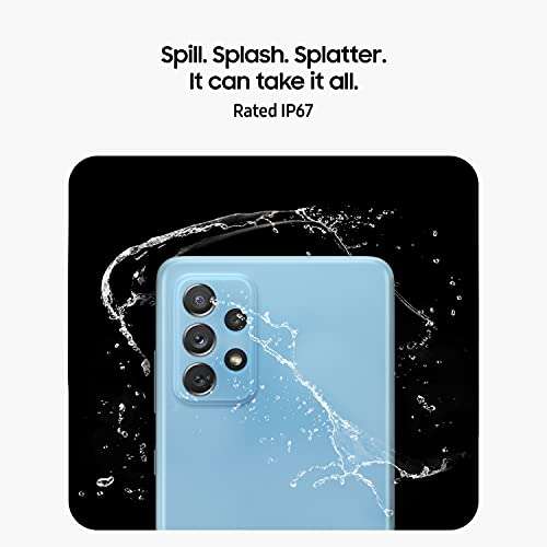 Samsung Galaxy A72 (Violet, 8GB RAM, 128GB Storage) + Samsung Level U2 (Blue)- Original in-Ear Wireless Stereo Headset 5