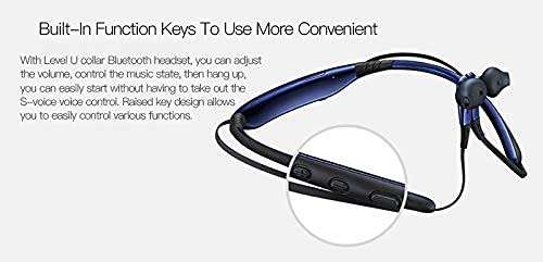 ShopMagics Bluetooth Headphones Earphones for Realme A1 Earphone Original Like Bluetooth Wireless Neckband Flexible In-Ear Headphones Headset With Built-in Mic, Extra Deep Bass Hands-Free Call/Music, Sports Earbuds, Sweatproof (LVL4, Multi) 5