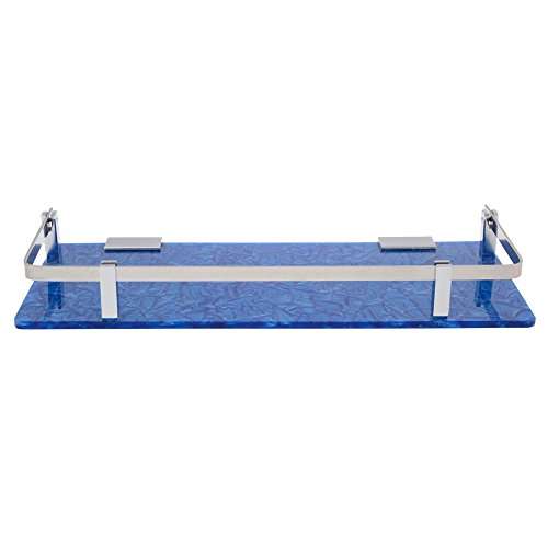 Horseway Acrylic Wall Mount Shelf (Blue-12x5) 3
