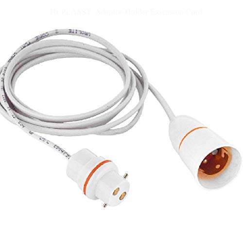 Hi-PLASST(10 mtr) Bulb Holder B 22 Socket with Flexible Wire & Adaptor Plug for Multipurpose Use, Diys, Experiments,Parties,Festive Decorations,Diwali,Christmas,etc 2