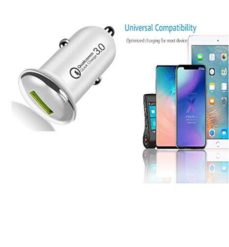 3.1 Amp Fast Car Charger for Samsung Galaxy J2 Charger Original QC Car Charger Adapter | High Speed Rapid Fast Turbo QC 3.0 Android & Tablets Car Mobile Charger With Micro USB Charging Cable (3.1 Ampere, QC ST2, Multi) 4