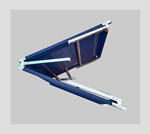 Dagali Single Folding Stainless Steel Sleeping Bed for Home, Camping, Picnic, Outdoor Foldable khatlo Farm Travelling (Set of 1 pcs) 5