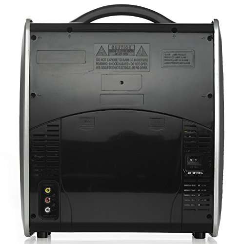 Singing Machine SML-383 Portable CDG Player Karaoke Machine, Black 6