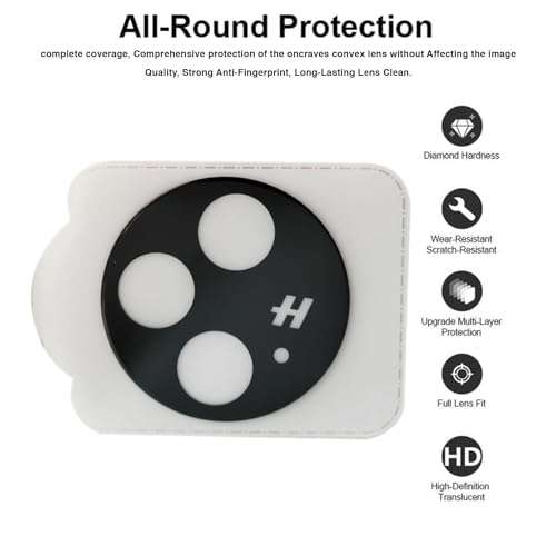 Amazon Brand - Solimo Camera Lens Protector for Realme 14 Pro Plus 5G (9H Hardness.Scratch Resistance) with Free Installation Kit 4