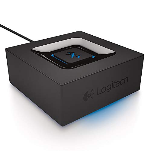 Bluetooth Audio Adapter for Speakers and Music Streaming Sound System, Logitech Wireless Audio Receiver Works with Smart Phones and Tablets (New Version) 2