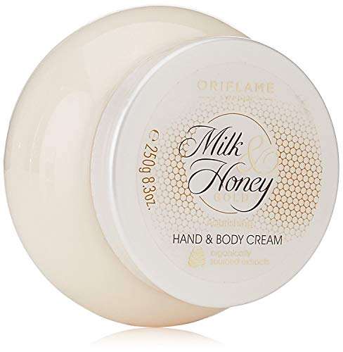 Oriflame Milk And Honey Gold Nourishing Hand And Body Cream, 250g 3