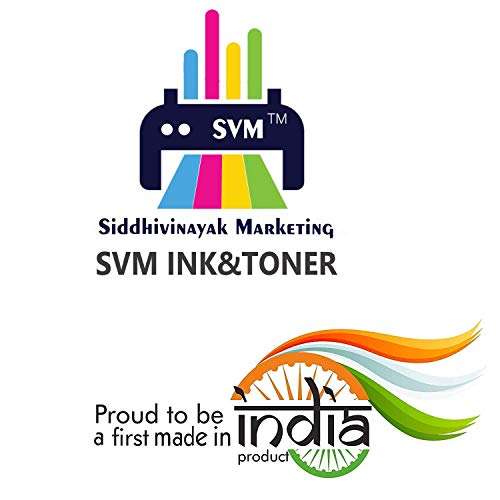 SVM Refill Ink for HP Printer Black Cartridges HP 802, 805, 678, 680, 803, 682, 46, 818, 685, 46, 21, 22, 901, 27, 703, 704, 862, 920, 808, 960 Black Ink Cartridge (100ml X 2) 6