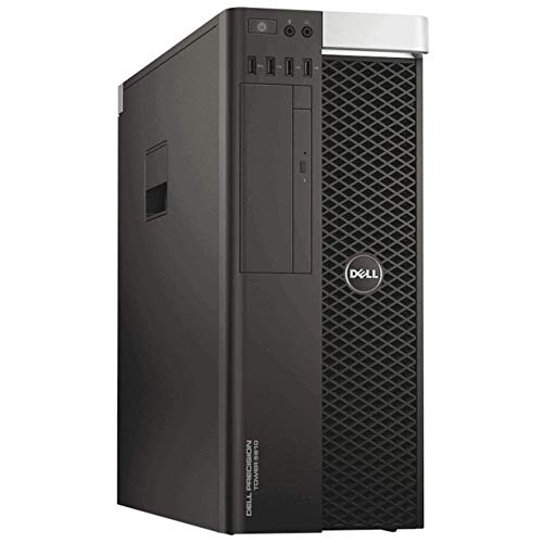 Dell Precision T5810 Mid-Tower Workstation - Intel Xeon E5-2697 v3 2.6GHz 14 Core Processor, 64GB DDR4 Memory, 256GB NVMe SSD, 4TB HDD, Nvidia Quadro K2200 Graphics Card, Windows 10 Pro. (Renewed) 3