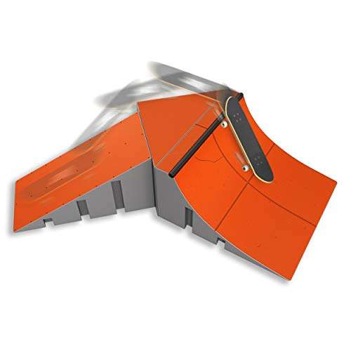 Tech Deck - Build-A-Park - Launch to Quarter Pipe (Red) 3