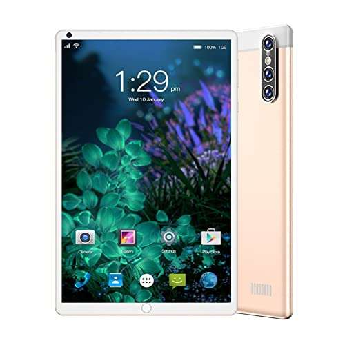S16 Android 8.1 Tablet 4GB RAM + 64GB Storage 8.0 HD Display Screen Camera 8MP+13MP 8800mAh Lithium Ion Battery (Color : Blue) 5