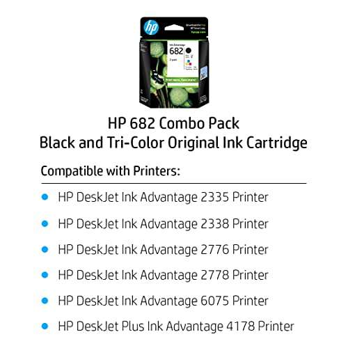 HP 682 Color /Black Combo 2-Pack 4