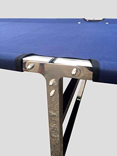 Dagali Single Folding Stainless Steel Sleeping Bed for Home, Camping, Picnic, Outdoor Foldable khatlo Farm Travelling (Set of 1 pcs) 4