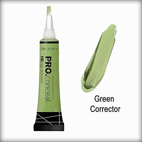 BIG MAKEUP COMBO PROFESSIONA & PRO CONCEAL CORRECTOR ORANGE,BROWN & GREEN HD CONCEALER ESPRESSO 0.25 OZ 3