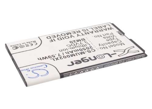 Replacement Battery Compatible for MI2 MI2s M2 2S (2050mAh/3.7V), BM20 Battery 3