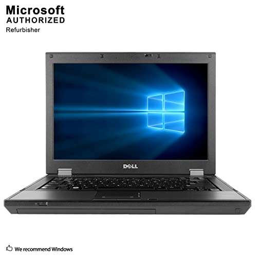 Dell Latitude E5410 14.1" Business Laptop, Intel Core I3-350M 2.26GHz, 8G DDR3, 500G, DVDRW, VGA, Windows 10 Pro 64 Bit-Multi-Language Supports English/Spanish/French(Renewed) 5