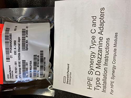 HPE P01921-001 Synergy 4610c 10/25gb Ethernet Adapter 813888-001 4