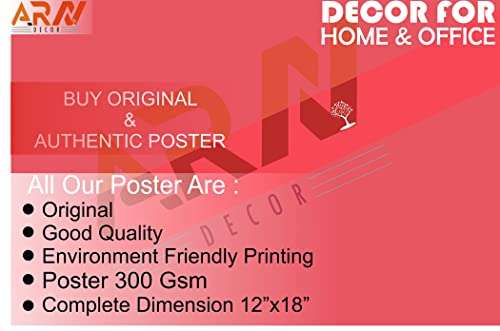 ARN DECOR KRITI SANON POSTER 300GSM 12"X18" 6
