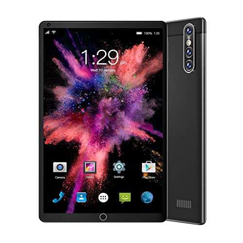 S16 Android 8.1 Tablet 4GB RAM + 64GB Storage 8.0 HD Display Screen Camera 8MP+13MP 8800mAh Lithium Ion Battery (Color : Blue) 3