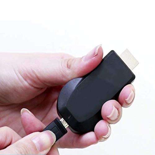 Human Plus Wireless WiFi 1080P HDMI Display TV Dongle Receiver- Black 4