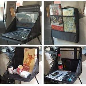 Cyrox Car Seat Portable Laptop Stand | Car Auto Back Seat Laptop Tray Stand Bag Mount Table Food Holder Work Desk Organizer 4